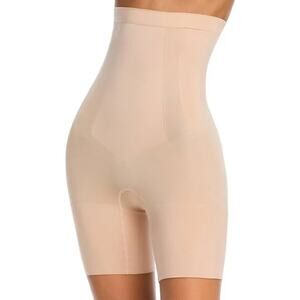 Spanx Plus Size OnCore Firm Control High Waist Thigh Shaper PS1915 Soft Nude 1X